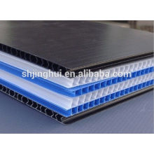 Reusable Anti-uv Corrugated Plastic Pp Hollow Wall Cladding / Clapboard